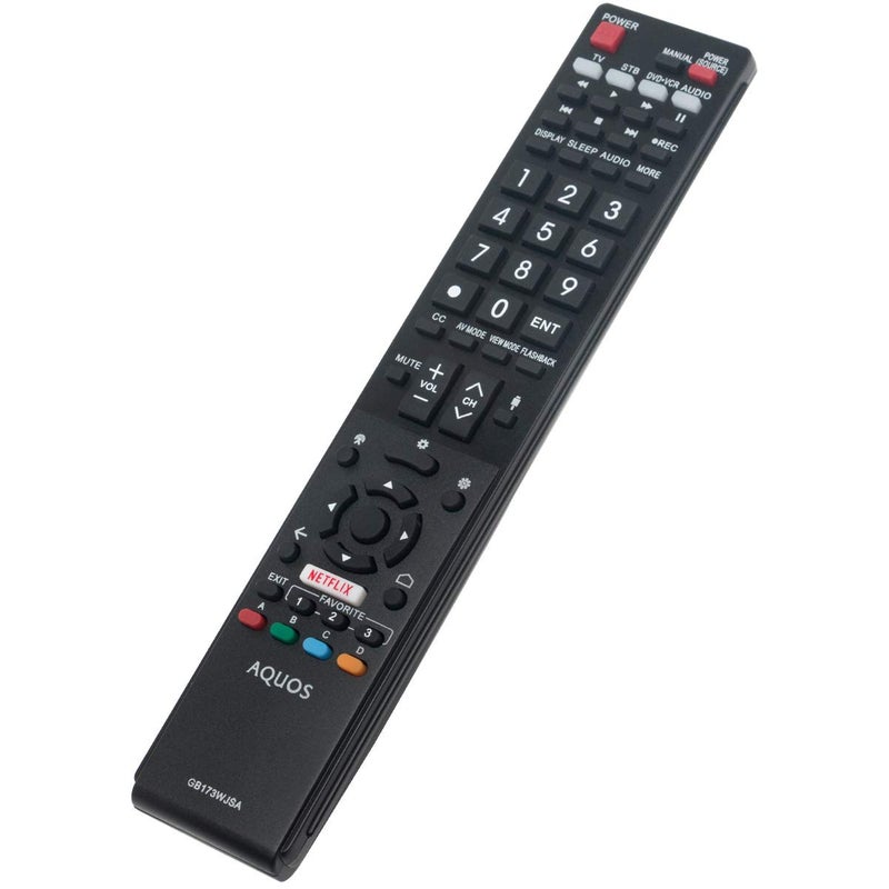 ZdalaMit GB173WJSA RRMCGB173WJSA Replacement Remote Applicable for Sharp Aquos TV LC-80UH30U LC-70UH30U LC-70UE30U LC-70UC30U LC-60UE30U LC-80UE30U LC80UH30U LC70UH30U LC70UE30U LC70UC30U LC60UE30U LC80UE30U - Image 2